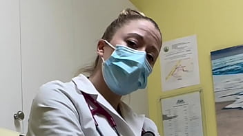 Preview 3 of Lesbian Force A Girl In Bus - Bulge Buster Doctor Stares at Cock