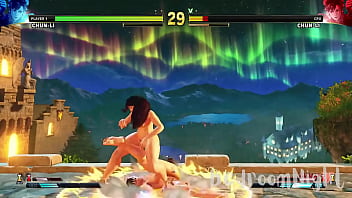 Preview 3 of Indian Mom Geeta - Chun Li Naked / Nude - Street Fighter