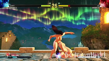 Preview 4 of Indian Mom Geeta - Chun Li Naked / Nude - Street Fighter