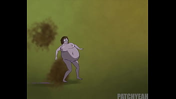 Preview 2 of Four Hand Prostata Massage - Green Berry FARTING VER by patchyeah