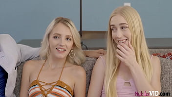 Preview 1 of Cxxi Xxx Video - Family Pies S10-E1 Emma Starletto,  Kate Bloom In Swapping Daughtrs