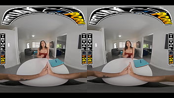 Preview 1 of Ava Addams Part - VIRTUAL PORN - French Anal Lesson With Cassie Del Isla In VR