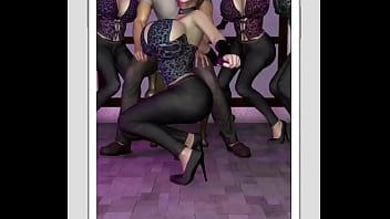 Preview 1 of Fast Might - CPD#3 (set 4) &bull_ Cum with - The Pretty Dancers #3 Model No.B004