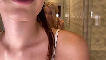 Preview 1 of Dubay Porn - Double Blowjob before pajama Photoshoot - POV Blowjob