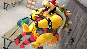 Preview 4 of Lesbian Pussie - Bowser x Incineroar
