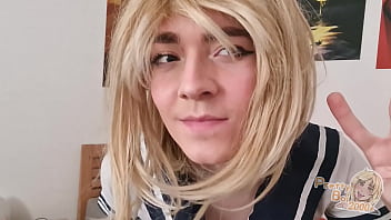 Preview 1 of Indian Xnx Crib - Pretty Femboy-Slut jerks &amp_ cums her brains out - prettyboi2000x