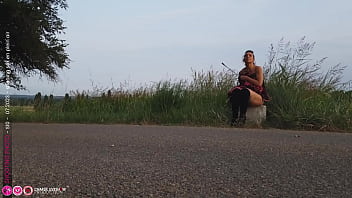 Preview 2 of Rani Degrey - Shooting porn au bord d&#039_une route