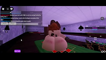Preview 1 of Two Good Girls - Slut lost at the casino and had to fuck a BBC roblox rr34
