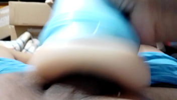 Preview 4 of Real Virgin Sex Age 12 India - Slow and then faster,  fleshlight closeup. January 16,  2023.