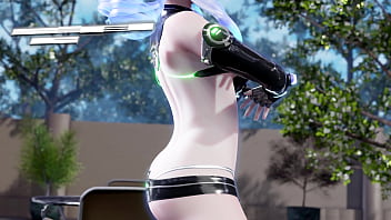 Preview 1 of Diamond Fox Nicolette Shea - Mantis X: Uni (neptunia series)