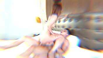 Preview 3 of Istri Diperkosa Didepan Suami - New!!! First Time Redhead Violleta VS Monster Cock - Big Anal Gape
