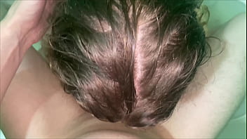 Preview 2 of Sethani Ki Chudai - cumshot on stepsister&#039_s tits and hair after a long handjob