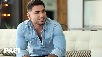 Preview 1 of Exercise And Sex - Diego Sans Can&#039_t Choose Who Of The Two Studs Vadim Black &amp_ Jaxx Thanatos To Fuck So It Ends With A 3some - PAPI