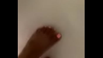 Preview 4 of Amina Xxx - Sexy toes in shower