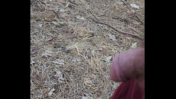 Preview 4 of Indian Bhabi Teen Sex - Straight piss in woods