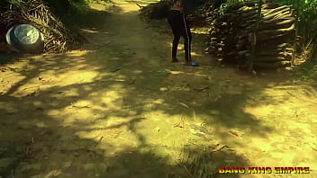 Preview 2 of Kingdom Xxx Com - ⭐️AFRICAN VILLAGE ROAD SEX WITH POPULAR FIREWOOD SELLER   SHE LOVE MY BIG FAT BLACK COCK