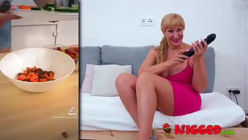 Preview 3 of Self Norwayn - TikTok mommy Victoria Vera teaches us some recipes while getting DRILLED by a BBC!