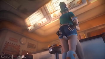 Preview 1 of Amy Lindasy - Meis Sexy Thick Thighjob