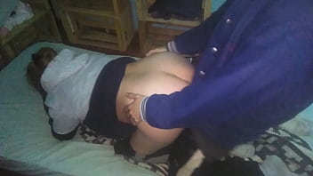 Preview 2 of Enema Girl Doctor - Se pone mi campera y le bajo el pantalon para follarla