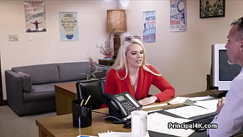 Preview 1 of Young Tube Ruge - Riding busty milf pussy on office desk