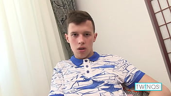 Preview 2 of Aba Spaxx - Aaron Jerks His Hard Cock Until Cum On His Trimmed Pubic Hair!