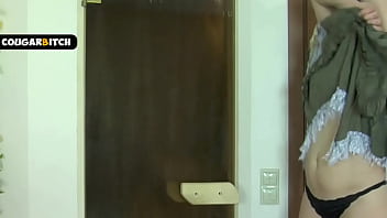 Preview 1 of Sirina Adami Afroditi - Friends mom caught him in a shower,  fucked hard and swallowed all the cum