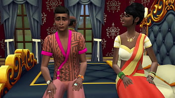 Preview 1 of Youngs Granny - Stepson and stepfather fuck indian stepmom for the first time and impregnate her - Asian indian stepmother Sex