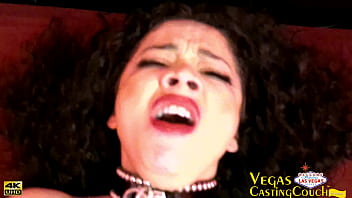 Preview 4 of Mama Mastruvate Mama - Latina Babe - BDSM - in Vegas - Electric - Blindfolded - Gag Ball - Hot Wax Play - Bound Orgasm POV - More!