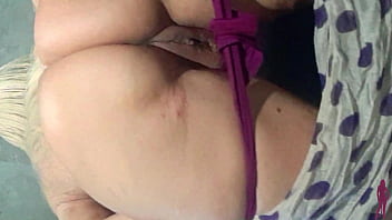 Preview 2 of Act Like Baby - mature blonde stepmom big ass sexy panties and horny pussy