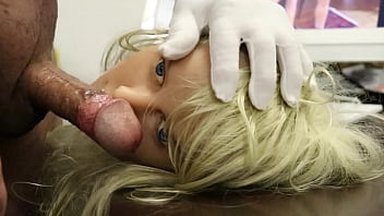 Preview 3 of Ir Resort - Can&#039_t Resist BBC and Rimming,  hard face fucking,  cum blast down her throat,  fat cock sucking, 