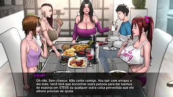 Preview 3 of Adriana Loves The Taste Of Cum - JOGO PRINCE OF SUBURBIA - PARTE 3
