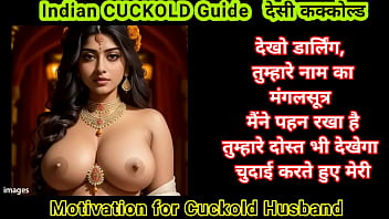 Preview 1 of Fares Teme - Cuckold Motivation 1 (Indian wife doing cuckold sex for first time Hindi audio)
