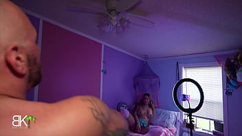 Preview 4 of Big Tits At Work Ava Addam - Stepdad Fucks StepDadughter While StepMom Fucks Stepson - FUCKING IT OUT - Return Of The Melons! Trailer 3of6