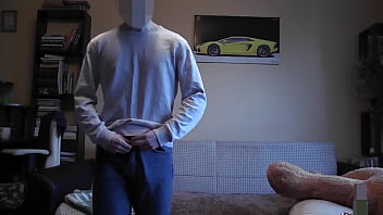 Preview 2 of Mom Romantic Drama Sex - Cute guy jerking off - Boy For Pleasure