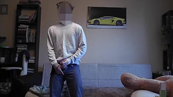 Preview 3 of Mom Romantic Drama Sex - Cute guy jerking off - Boy For Pleasure