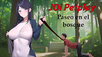 Preview 1 of Vigana Fucking - JOI Anal Petplay,  te saco a pasear con correa.