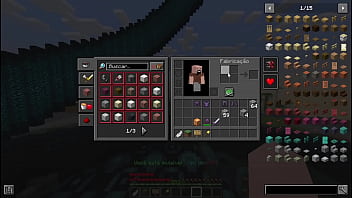 Preview 3 of Xenia E2 - Vadia Esquece de Deixar o Minecraft no Modo Escuro e Tomale tomale tomale