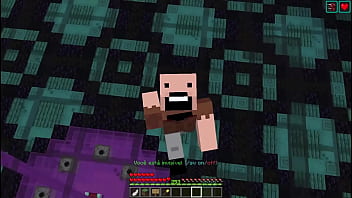Preview 4 of Xenia E2 - Vadia Esquece de Deixar o Minecraft no Modo Escuro e Tomale tomale tomale