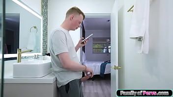 Preview 1 of Xxx Sax Grl - Familyofpervs.com - Stepsister helps stepbrother with his boner