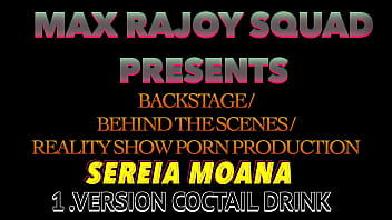 Preview 1 of Camfrog Amature - SEREIA MOANA COCTAIL DRINK / BACKSTAGE /BEHIND THE SCENE / REALITY SHOW PORN PRODUCTION