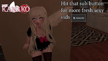 Preview 3 of School Teacher Xxxvideohdhindi - Catgirl Fucks Dildo in the Wild! She Goes Crazy!