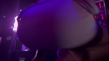 Preview 2 of Mia Kalipa Sax - Subi no balcao da balada de swing e transei gostoso na Glory hole