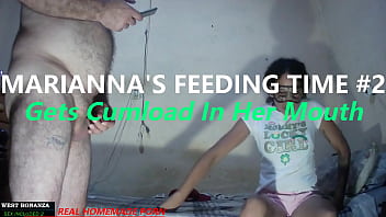 Preview 1 of India Sonny Xxxxxx - MARIANNA&#039_S FEEDING TIME #2 - Gets cumload in her mouth