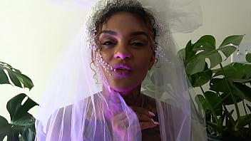 Preview 2 of Wwwxbraz Momcom - JOI wedding night with Leah Michelle
