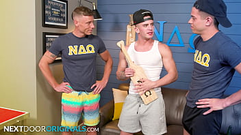 Preview 1 of Egipts Xxx - NextDoorStudios - Newbie Pledge Dicked Down By Muscle Hunk Fratboys