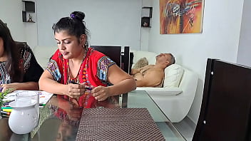 Preview 4 of Lucy Li Video - The horny old man receives a sloppy blowjob