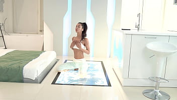 Preview 1 of Indian Dasisxx - Interaccial Step Brother and Sister Lia Lin Have Sensual Anal While Parents are Away GP2737