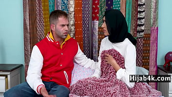 Preview 4 of Uncut Emo - Teen In Hijab Caught Masturbating By Crush - Aubry Babcock - Hijab4k