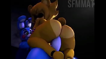 Preview 2 of Abella Danger Tribing - Golden freddy rides toy bonnie