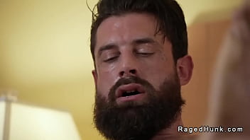 Preview 4 of Khalid Yousef - Iterracial gay anal sex between pilots in hotel room